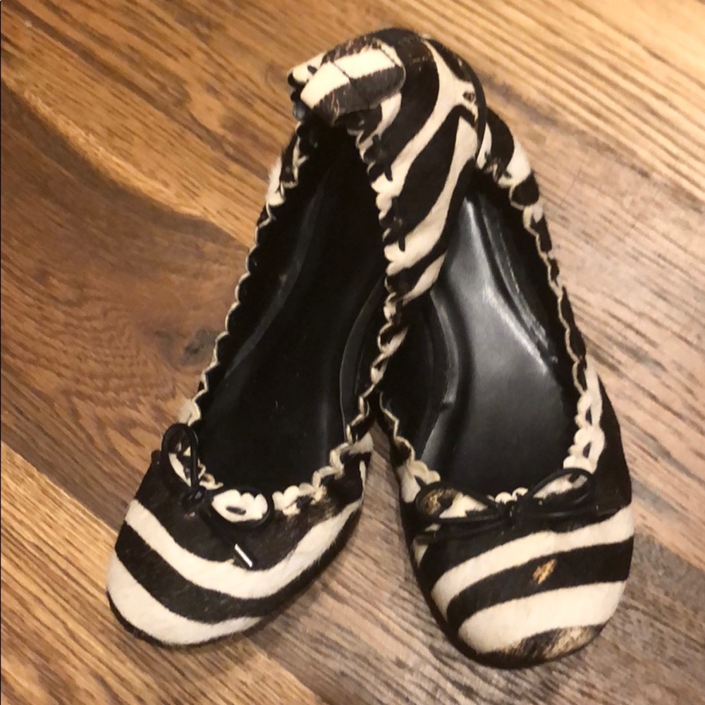 Zebra Print Sz 8 Medina Flats